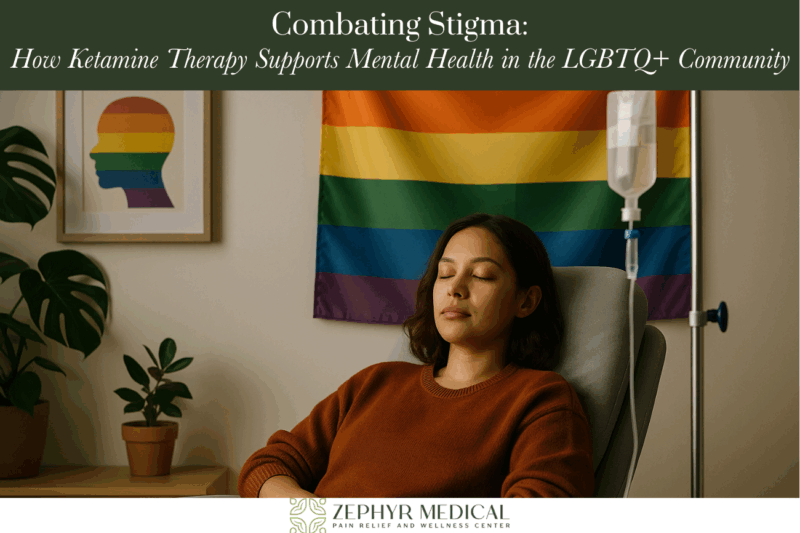 Combating Stigma How Ketamine Therapy Supports Mental Health in the LGBTQ+ Community
